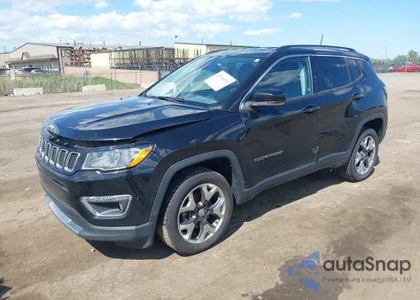 2019 Jeep Compass Limited 4X4 z USA, uszkodzony, nr VIN 3C4NJDCB6KT673338